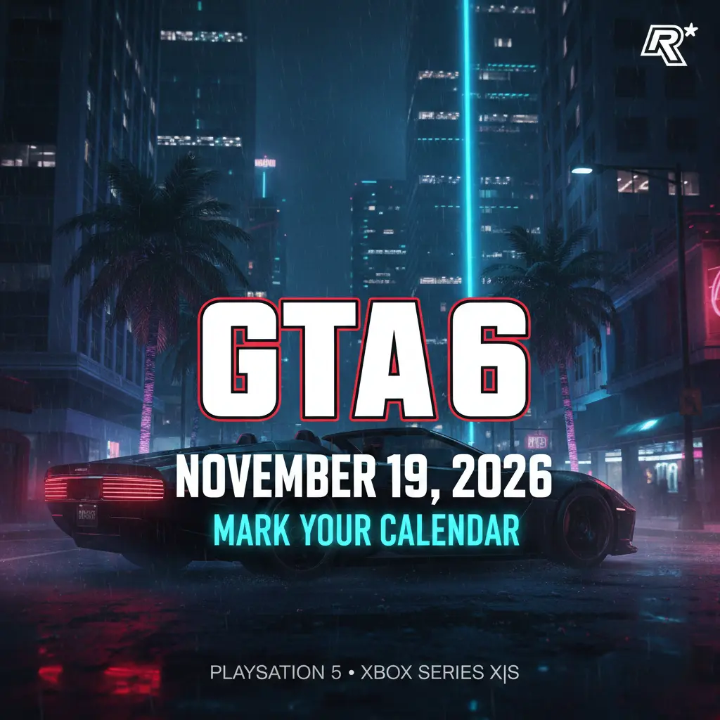 gta 6 release date november 19 2026