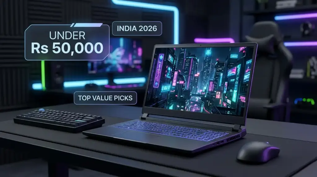 best gaming laptop under 50000 in india 2026