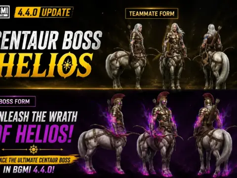 bgmi 4.4 centaur boss helios