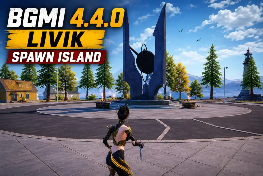 BGMI 4.4.0 Livik Spawn Island